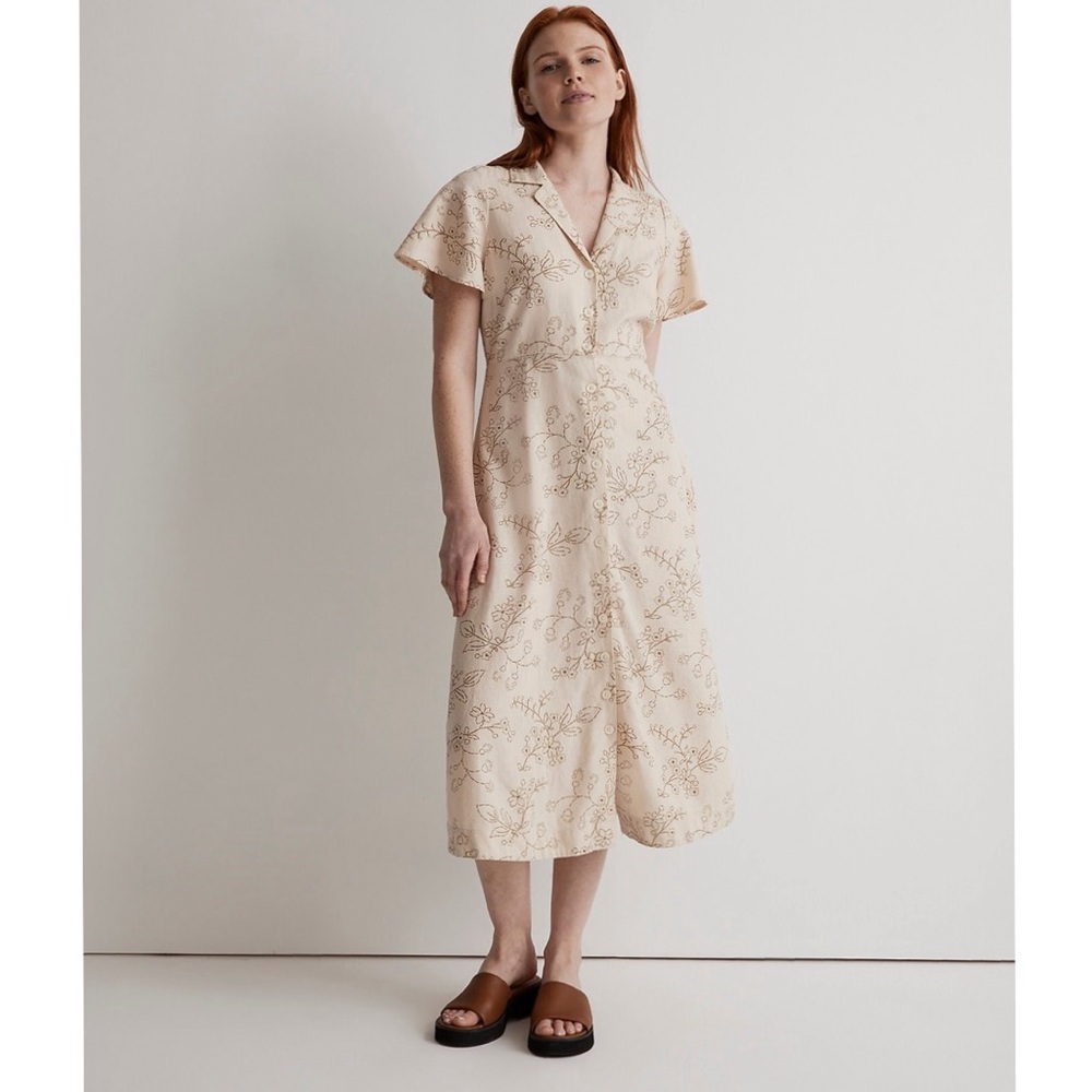 Madewell Kacie Midi Shirt Dress